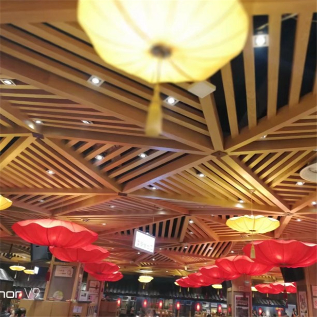 Easy Install Wpc Ceiling Panel Office Decorative Indoor Pvc