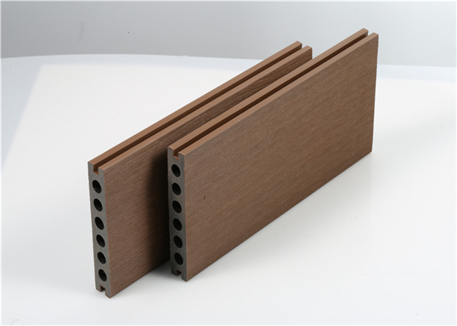 Decorative Wood Plastic Composite Panel Board Decking Waterproof