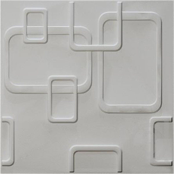 Decorative 3d Pvc Wall Panels Vinyl 3d Wall Board Texture With Attractive Appearance