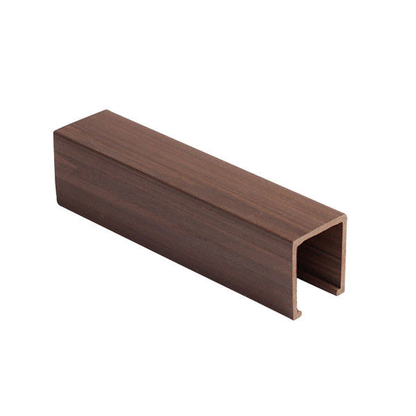 Wood Plastic Composite Wooden Batten Ceiling Decorative Square