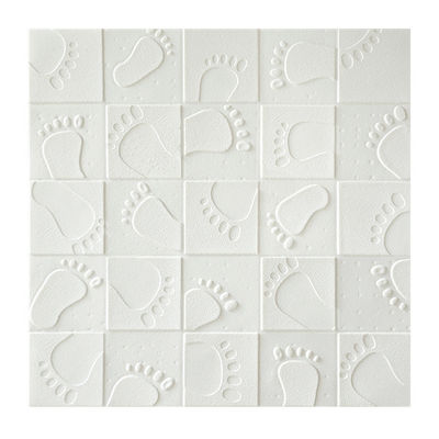 New Building Material Self Adhesive Wall Panels , 3D Pe Foam Faux Brick Wall Sticker