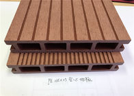 Wood Fiber Composite Outdoor Deck Flooring , Custom Wood Plastic Composite Decking Tiles