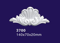White Color Polyurethane Ornaments Accessories For Ceiling And Wall