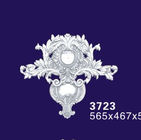 White Color Polyurethane Ornaments Accessories For Wall Or Ceiling