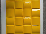 Light Weight 3D PVC Wall Panels Acrylic / Plastic Material For Interior Easy Installation