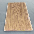 300mm WPC Wall Panel , Fireproof Pvc Wall Panels / Ceiling With Wood Material