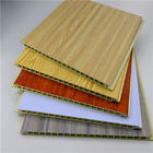 Fire Resistant Bamboo WPC Wall Panel , Plastic Marble Pvc Wall Panel / Ceiling Panels