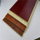 Bamboo Integrated WPC Wall Panel , Polyvinyl Chloride Mix Wood Powder Board
