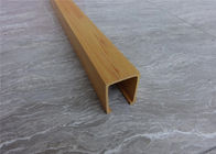 Anti Static Indoor PVC Ceiling Panels , Bamboo Fiber Wood Plastic Composite Ceiling