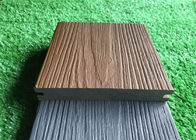 Durable Co Extrusion Wpc Decking , Bamboo Plastic / Wood Polymer Composite Decking