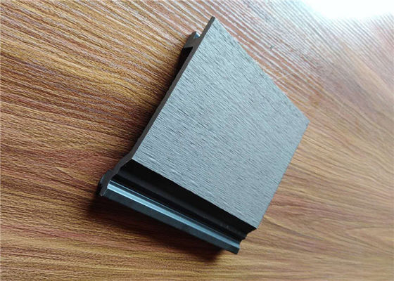 Recycled WPC Wall Cladding / Decorative Wood Plastic Composite Wall Covering