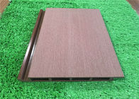Plastic External Wood Cladding Panels / Vinyl Exterior Wall Cladding Eco Friendly