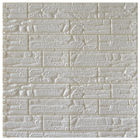Wood Color 3d Foam Wall Panels , Marble Color Xpe Foam Wallpaper