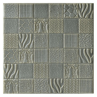 3D Brick Self Adhesive Wall Panels , Decorative Diy Wall Panels For Home