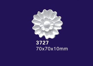 Polyurethane Veneer Accessories Onlay / Applique With Flower Shape